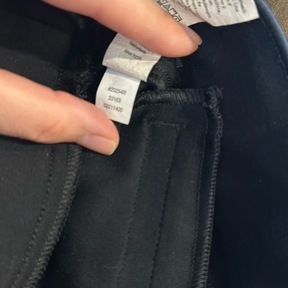 SPANX SPANXsmooth™ PerfectFit Ponte Slim Straight Pant Classic Black - Picture 10 of 12